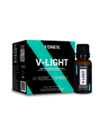 Coating cerâmico V-Light 20ml VONIXX para proteção de faróis de policarbonato contra raios UV, oxidação e amarelamento
