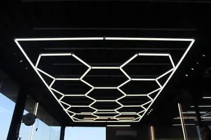 Luminária Led Colmeia (Hexagonal) - 14 Células (230V) (6000k) - KERS