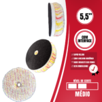 Boina Pirulito Lã SV com Interface - 5,5"​ Corte Médio - LINCOLN - Image 3