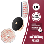 Boina Pirulito Lã SV com Iterface - 5,5"​ Corte Pesado - LINCOLN - Image 3