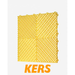 PISO KERS SAIFU 40X40 - AMARELO PP100%