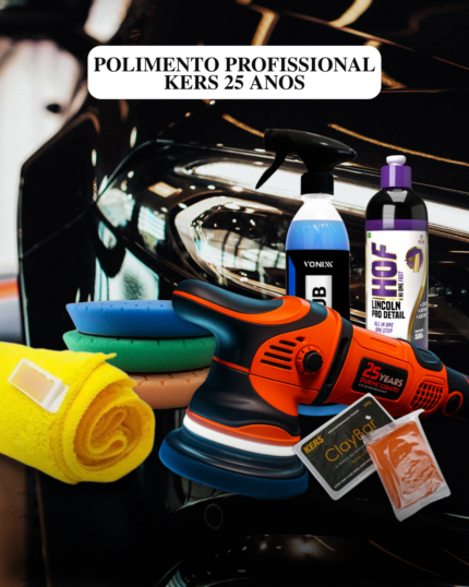 Kit Polimento Profissional KERS 25 Anos