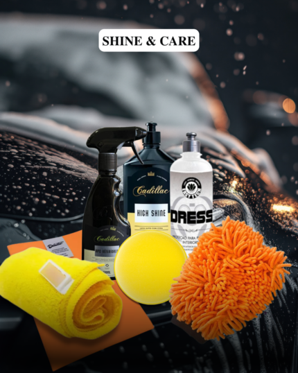 Kit Shine & Care - Lavagem e Limpeza Básica