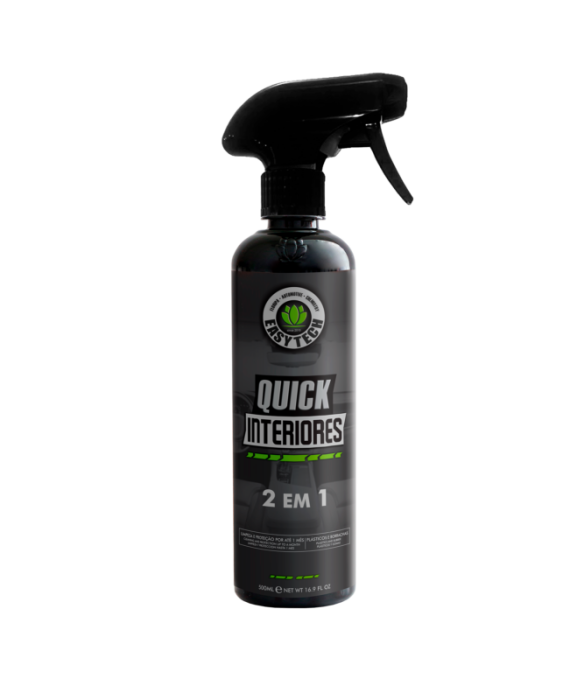 QUICK INTERIORES 500ML PLASTICOS E BORRACHAS PRONTO USO EASYTECH