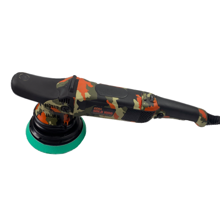 Polidora orbital Gold 1000 KERS 21mm e 1000W para polimento automóvel profissional com baixa vibração e elevada capacidade de corte.