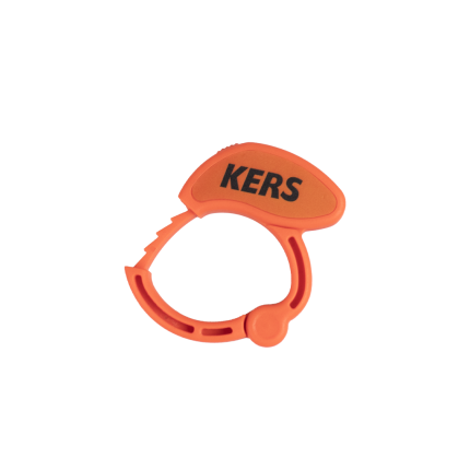 Prendedor de cabos automóvel KERS para organização de cabos de polidoras e ferramentas elétricas durante detalhe automóvel.
