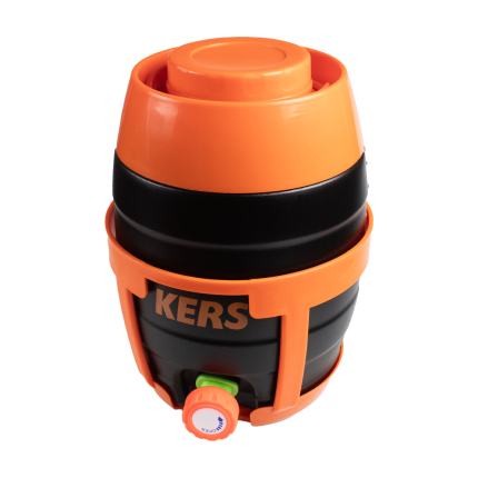 Reservatório dispensador automóvel Flash Tank 5L KERS com torneira integrada para armazenamento e dosagem de produtos de detalhe automóvel.