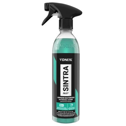 Sintra Fast limpador bactericida automóvel Vonixx para limpeza interna profissional de estofos, couro, carpetes e painéis.