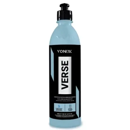 Verse protetor de plásticos automóvel Vonixx com proteção UV para renovar plásticos, borrachas e compartimento do motor.