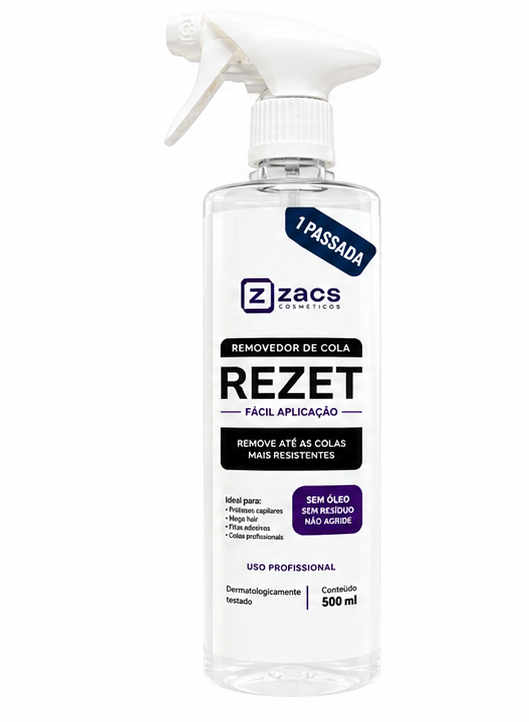 rezet Rezet 500ml ZACS VONIXX - Revelador de Hologramas e Desengraxante de Pintura - Image 1